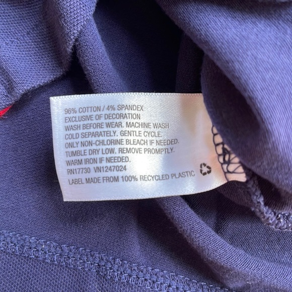 Vineyard Vines Navy Blue Youth Boys Polo - Picture 4 of 7